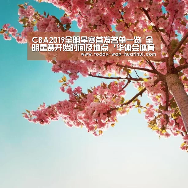 CBA2019全明星赛首发名单一览 全明星赛开始时间及地点‘华体会体育’(图4) 华体会体育